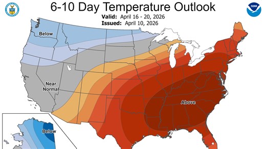 'First taste of Summer'? A big warmup in the forecast for part of US