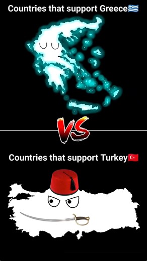 Countries that support Greece vs Turkey #CountriesThatSupportGreeceVsTurkey #CountriesThatSupportTurkeyVsGreece #Greece #Turkey #GreeceVsTurkey #TurkeyVsGreece #🇬🇷 #🇹🇷 #🇬🇷🇹🇷 #🇹🇷🇬🇷 #🇬🇷vs🇹🇷 #🇹🇷vs🇬🇷 #fyp