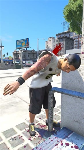 GTA V NPC Trolling 2 The "Logic" Is Broken 💀| #gta #shorts