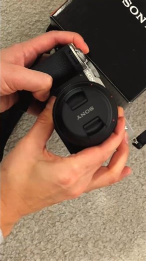 SONY CAM UNBOX #shorts #subscribe