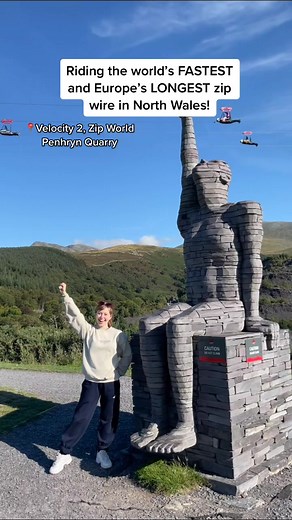 Riding Velocity 2: Europe's Longest Zip Wire in North Wales