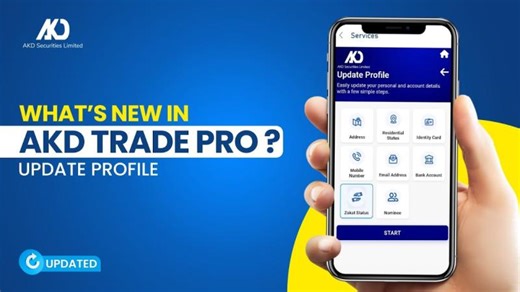 What s New In AKD Trade Pro? - Update Profile | AKD Securities Ltd | AKD Securities Ltd.