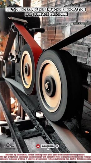 Belt Grinder Finishing Machine Innovation For Surface Precision