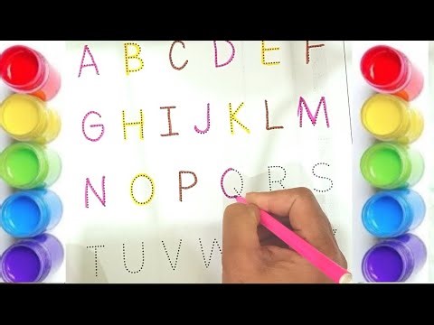Abcd | a to z | ABC Song | Alphabet | Kids Rhyme | Kids Learning | collection writing along dotted..