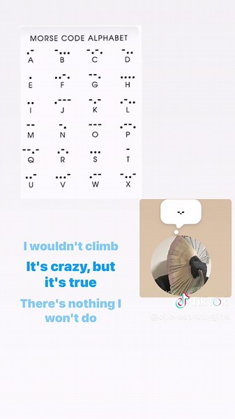 #k #riskitall #morsecode #fyp #viralvideo | morse code