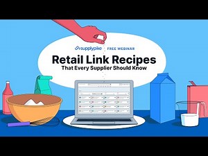 Retail Link Recipes that Every Supplier Should Know