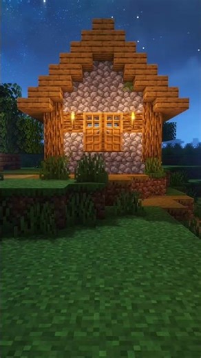 MINECRAFT : TNT vs Villager House 😎 #shorts