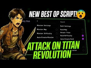 Attack on Titan Revolution Script *No Key's* Pastebin | AutoMission | AUTO ARMORE SERUM