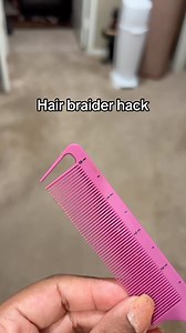 A precision ruler comb for perfectly spaced braids #hairreels #braids #hairtutorial #beauty | Holics Beauty