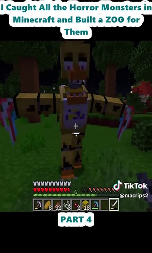 Creating a Horror Monster Zoo in Minecraft