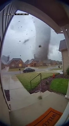 The Biggest Tornado I’ve Ever Seen 🌪️ #sora #tornado #ai #funny #fyp | tornado