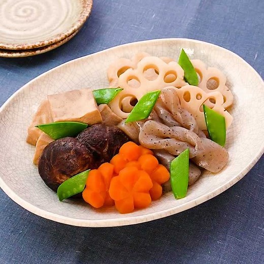 おもてなしにおすすめ！ 野菜の炊き合わせのレシピ動画・作り方 | デリッシュキッチン