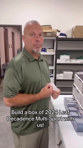 Building a box of 2024 Leaf Decadence Multi-Sport with Gregg Kohn! #leaf #collectibles #nfl #nba #mma #wnba #tradingcards #cards #2024