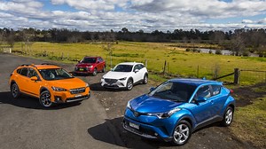 Small SUV Comparison: Mitsubishi ASX v Mazda CX-3 v Toyota C-HR v Subaru XV