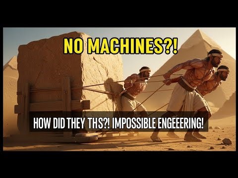 How Ancient Civilizations Moved Giant Stones Without Machines