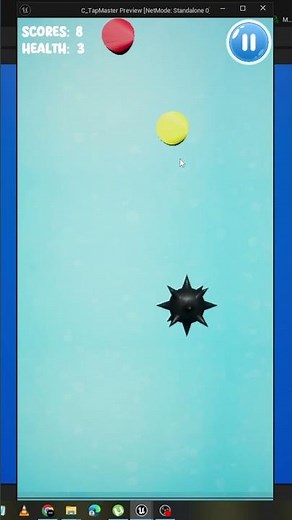 Tap Tap game in Unreal Engine 5 under development for someone