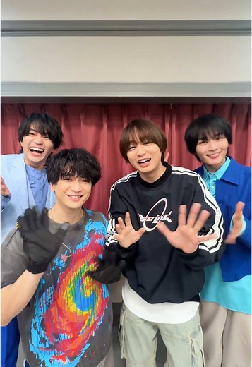 「勇気100％」を踊る！なにわ男子と共演