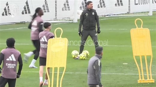 Happy Vibes at Real Madrid Training Session