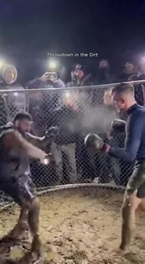 Uncut Fighting Cell on Instagram: "Backyard Brawl Gone Wild 🥊🔥 Mud, fists, no mercy #streetfight #mma #backyardbrawl"
