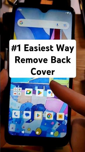 100% Guaranteed Easiest Way to Remove the Back Cover - Change SIM Card on Vortex HD65 Choice