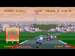 Riding Hero (ライディングヒーロー) - Neo Geo MVS (Arcade) - W.G.P Mode - Full Game [60 FPS]