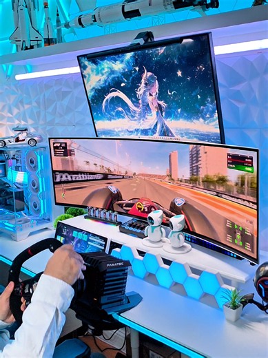 This might be the most realistic Porsche gaming wheel ever… 🏎️🔥 The Fanatec Porsche wheel makes your sim racing setup feel like a real cockpit—from the premium design to the precise force feedback. After racing with this, using a controller feels impossible. 🎮 Would you pay for this setup? 👀 #Fanatec #PorscheWheel #SimRacing #RacingWheel #SimRacingSetup @Fanatec