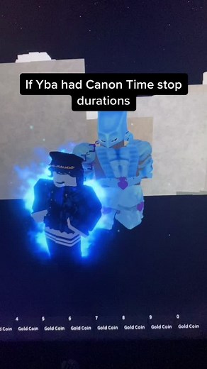 If Yba had Cannon Time stop durations #jjba #jojosbizarreadventure #SpotifyWrapped #jojo #yba #yourbizarreadventure #auniversaltime #roblox