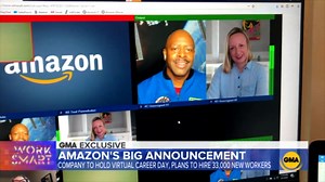 Amazon to host virtual career fair and hire 33K employees