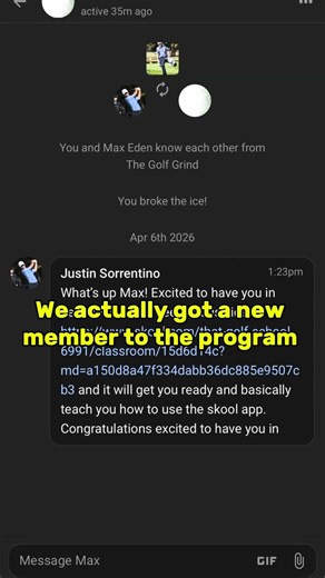 Day 11: Road to scratch with no lesson while running a golf skool. #golf #series #shorts