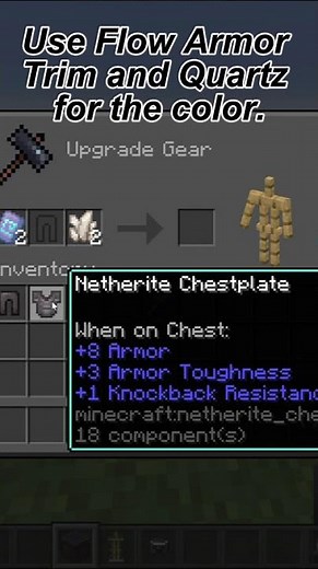 How to make The Director Armor from Unstable SMP! #minecraft #unstablesmp #unstableuniverse