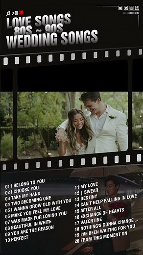 Wedding Love Songs For Walking Down The Aisle 🌹 Most Beautiful Love Songs of All Time