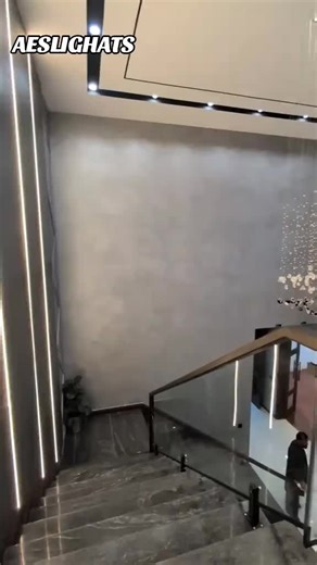 NEW MODERN CUSTOMIZE CRYSTAL CHANDELIER INSTALL BY AES LIGHTS #luxurylifestyle #luxuryhomes #construction #Architect