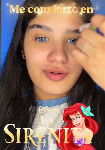 Transforming into Ariel: A Makeup Artist's Dream