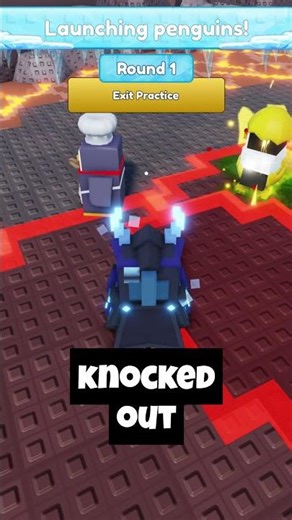 I just did the CRAZIEST ROBLOX KNOCKOUT GLITCH #shorts #roblox