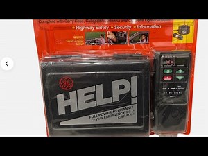 The General Electric Emergency CB radio