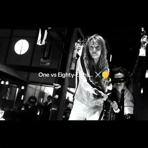 The Most Iconic Katana Battle in Cinema History ⚔️🟡 | Kill Bill