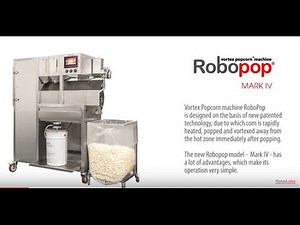 Vortex Popcorn™ machine Robopop® 60