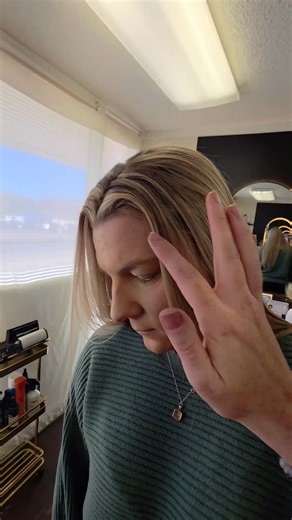 She came in bright and ready for a reset ✨ and the whole transformation feels like snow on the beach soft cool and a little bit magic ❄️ We blended her into the dreamiest lived in blonde 🌬️ no harsh lines and the calmest growout. I am obsessed with this color on her 🤍 | Vibe Salon Ponca City