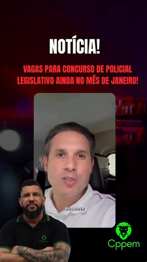 CPPEM | Concursos Carreiras Policiais on Instagram: "Se você estava esperando um sinal para intensificar seus estudos, ELE CHEGOU! Acabamos de confirmar: o edital para Policial Legislativo da Câmara dos Deputados está previsto para sair ainda este mês! 😱🔥 Essa é uma das carreiras mais cobiçadas do país, com excelentes salários e uma estrutura de trabalho de alto nível. O ano de 2026 começou com tudo e a sua farda está mais perto do que você imagina! Vamos juntos nessa preparação? Clique no lin