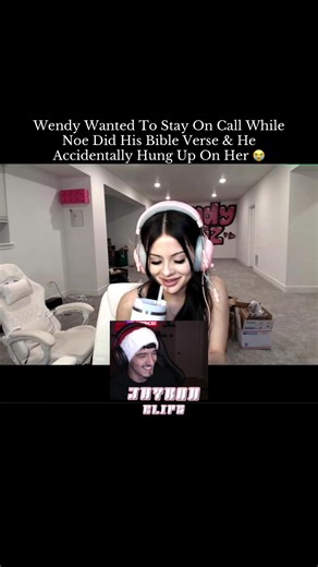@Wendy Ortiz Wanted To Stay On Call While @theresnoee Did His Bible Verse & He Accidentally Hung Up On Her 😭. #wendyortiz #theresnoee #woe #fypシ #fyp