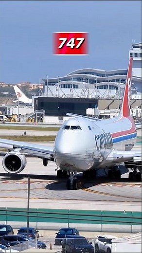 Massive Cargolux 747 Taxiing at LAX Cargo Plane Planespotting .