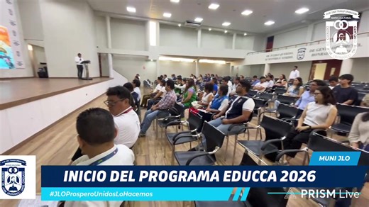 Vivo� INICIO DEL PROGRAMA EDUCCA 2026 | Municipalidad Distrital Jose Leonardo Ortiz