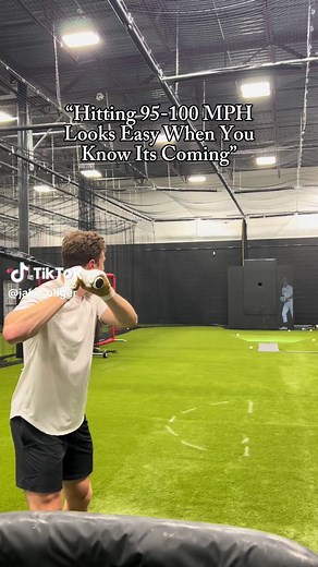 Hitting 95 Looks Easy When You Know It's Coming