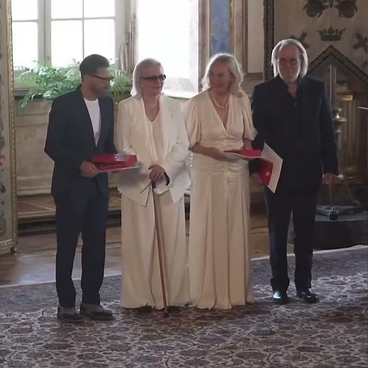 ABBA Reunion 2024 for The Royal Order of the Vasa