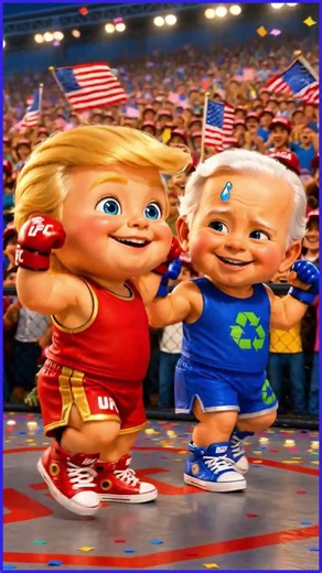 Baby Trump VS Baby Biden, The UFC Fight You Have Been Waiting For!