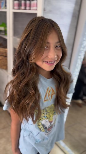 Caramel highlights with color{only on virgin hair}🤎🤎 no bleach needed🙅🏽‍♀️ #colortransition #healthyhair #backtoschool #virginhair #balayage #hairoftheday #hairtransformation