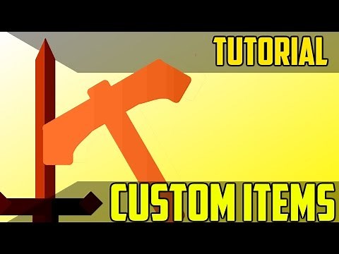 How Make Custom Items With Unique Abilities- Minecraft Command Block Tutorial [1.11][1.10][1.9]