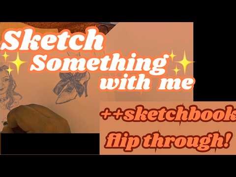 quick sketch(Pascal from Tangled) ++mini sketchbook tour