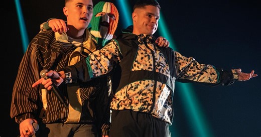 Making a 'biopic in real time' with the Irish-language rappers of 'Kneecap'