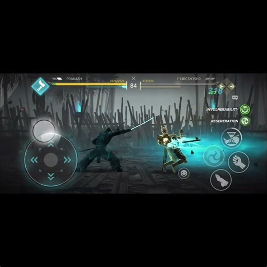 Monkey King uses 100% Mind-🔥 ShadowFight 4 Arena😎#shorts #gaming